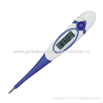 Waterproof Digital Thermometer, Safe Operating, Memory for Last Measurement